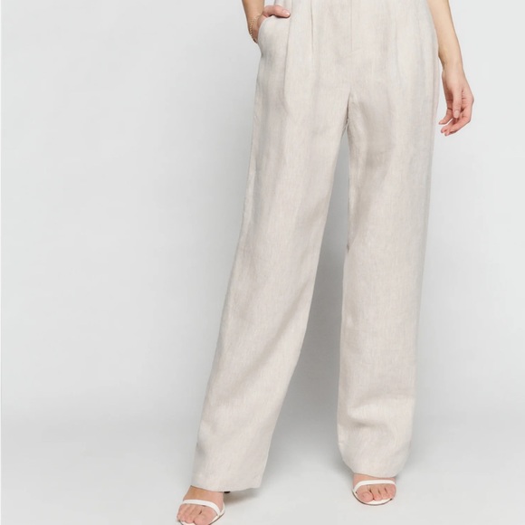 Reformation Petite Mason Linen Pants - Picture 4 of 6